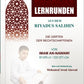 حلقات التعليم من رياض الصالحين - LERNRUNDEN
AUS DEM RIYADUS SALIHIN