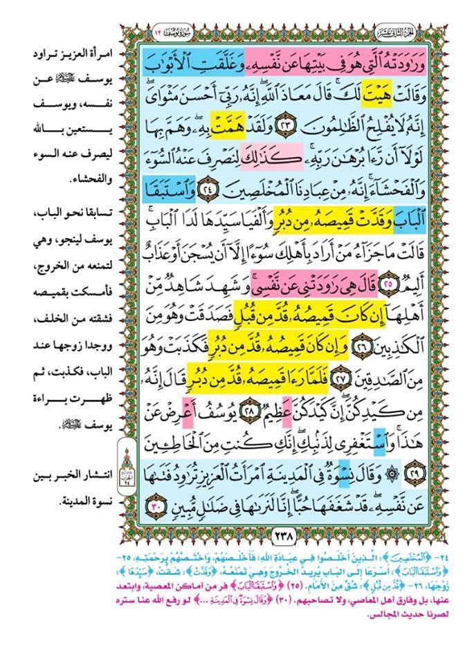 المصحف الحفظ الميسر